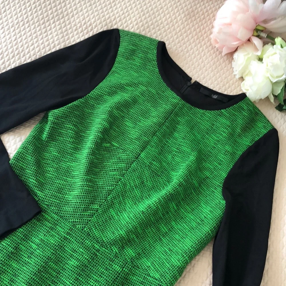TIBI Colorblock Pattern Mini Dress - Picture 8 of 14